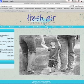 Websites: Fresh Air Photography website